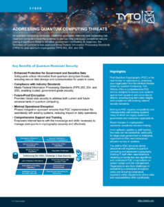 Tyto Athene PQC Service Slick