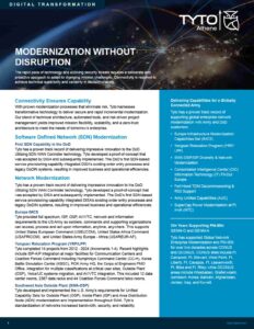 Modernization without Disruption