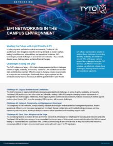 LiFi Networking in the Campus Environment White Paper Cover