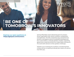 Be one of tomorrow's Innovators - Careers at Tyto Athene